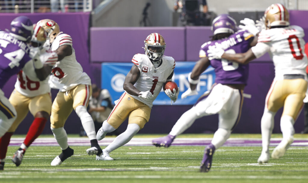 San Francisco 49ers v Minnesota Vikings